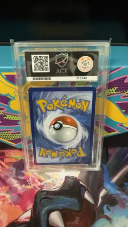 2025 Pokemon TCG Oshawott Illustration Rare White Flare 105/086 ACE 10 Gem Mint - Image 2