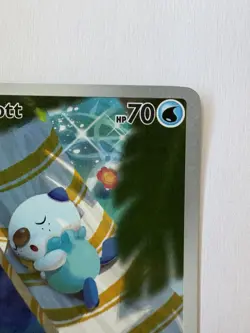 Pokemon TCG Oshawott Illustration Rare White Flare Card 105/086 Near Mint - Image 3