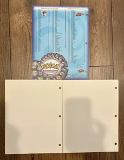 Pokemon Base Set/2, Jungle, Fossil, Team Rocket Card List- 1999 Binder Insert - Image 2