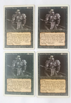 MTG 4x Hypnotic Specter All Revised Ed. Actual picture of cards Free shipping - Image 1