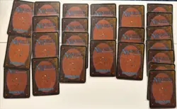 MTG- Alpha Land Set- Swamp,Island, Forest, Mountain, Plains. Set (24) Cards - Image 2