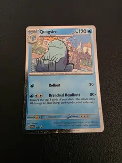 Pokemon Card Quagsire SVP 156 Black Star Promo Holo Rare Near Mint - Image 1