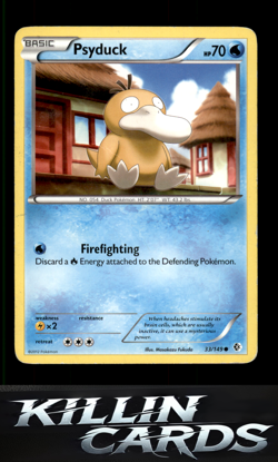 Psyduck (33) 33/149 Pokemon Common Boundaries Crossed Card LP - Image 1