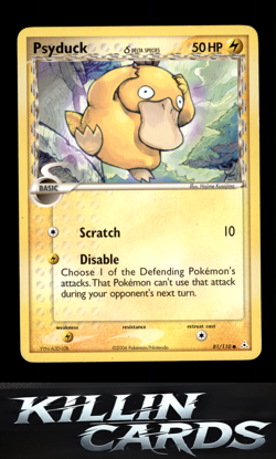 Psyduck (Delta Species) 81/110 Pokemon Common Holon Phantoms Card LP - Image 1