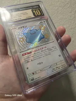 CGC 10 Pristine Ditto 309/190 S Shiny Treasure ex sv4a Pokemon Card - Image 2