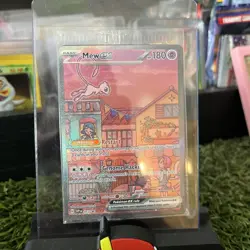 Mew ex 053 SV Scarlet & Violet Promo Sealed Holo Pokemon Card Full Art - Image 1