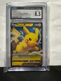 Pikachu V SWSH061 SWSH: Sword & Shield Promo Cards Holo - Image 1