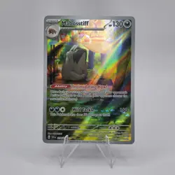 Mabosstiff 218/198 Scarlet & Violet IR Full Art Pokemon TCG Card NM CLEAN - Image 2