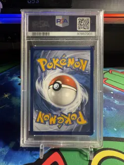 Pokemon TCG M Rayquaza EX 76/108 PSA 10 Celebrations Holo Card Roaring Skies - Image 2