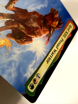 MTG Red XIII, Proud Warrior (Extended Art) Commander: Final Fantasy 181 NM - Image 4