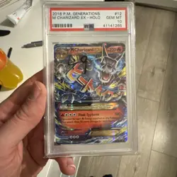 Pokemon Mega M Charizard EX 12/83 Holo Ultra Rare Generations PSA 10 🔥 low pop - Image 1