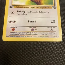 Jigglypuff 54/64 Jungle - 1st edition Pokemon - Image 3