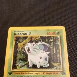 Nidoran F 57/64 Jungle 1st Edition Pokemon - Image 2