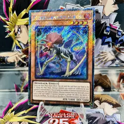 Yugioh Miscellaneousaurus RA04-EN022 Platinum Secret Rare 1st Ed Near Mint - Image 1