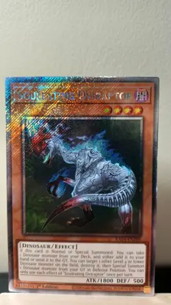 Souleating Oviraptor 1st Edition [NM] - Yu-Gi-Oh! RA04 [Platinum Secret Rare] - Image 1