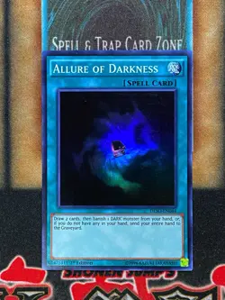 Yugioh Allure Of Darkness DESO-EN044 Super Rare 1st Ed NM - Image 1