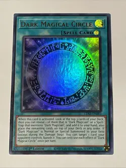 Yu-Gi-Oh! Dark Magical Circle LDS3-EN093 Legendary Duelists S3 1st Ed Ultra Rare - Image 1