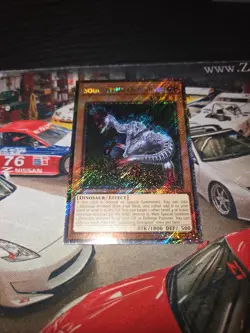 Yu-Gi-Oh! Souleating Oviraptor (PlatSecRare) RA04-EN288 Quarter Century Stampede - Image 3