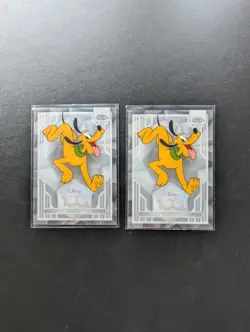 (2) 2023 Topps Chrome Disney 100 Pluto #30 - Image 1