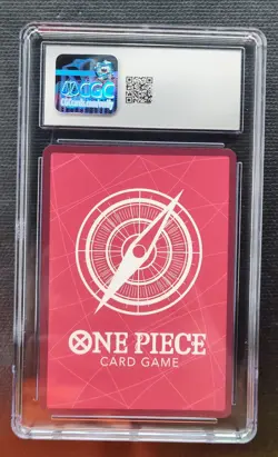 2022 One Piece JP Prem. Coll. 25th Anniv. OP01-001 Roronoa Zoro Manga Alt CGC 10 - Image 3