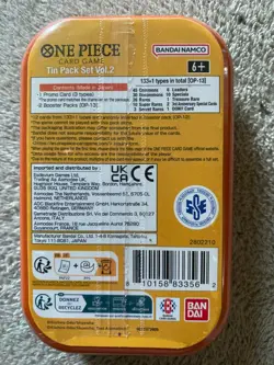 One Piece TCG Tin Vol. 2 (TS-02, OP13) New Factory Sealed Monkey Luffy New - Image 2