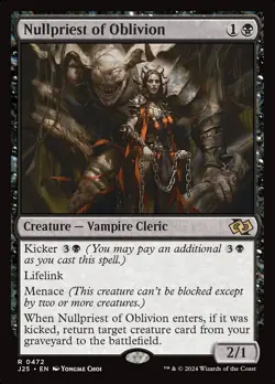 1x - Nullpriest of Oblivion - #472 - Jumpstart Foundations - NM MTG - Image 1