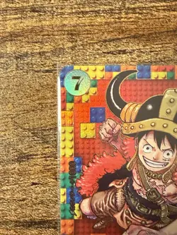 Monkey.D.Luffy P-110 LEGO PROMO One Piece Day 25 Promotion Japanese Foil Bandai - Image 2