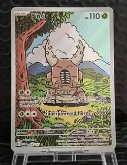 Pinsir 168/167 Illustration Rare Twilight Masquerade Pokemon Card TCG - Image 1