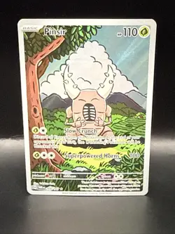 Pokemon TCG Pinsir 168/167 2024 Twilight Masquerade Illustration Rare Card - NM - Image 1