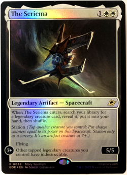 MTG The Seriema (Foil) Edge of Eternities 35 NM - Image 1