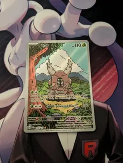 Pokemon TCG SV Twilight Masquerade Pinsir Illustration Rare Card 168/167 NM - Image 1