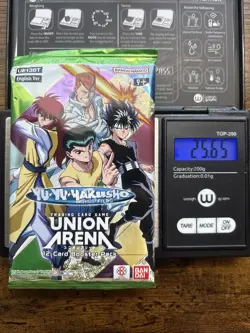 Heavy 25.65g Union Arena Sealed Yu Yu Hakusho Booster Pack - Image 1