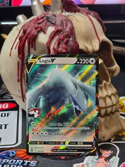 ☠☠ Pokemon Lugia V 138/195 Prize Pack Series Cards Holo - Image 1
