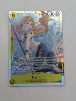 Nami EB03-053 SR One Piece Card - NM English - Image 1