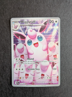 Wigglytuff 105/094 Me02: Phantasmal Flames AR Holo Pokemon Card NM - Image 1