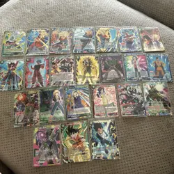 DBZ Card lot In NM condition - 23 Cards Total - Image 1