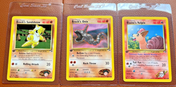 POKEMON GYM HEROES 1ST FIRST EDITION CARD LOT ~ MINT TO EX GRADE READY CONDITION - Image 2