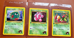 POKEMON GYM HEROES 1ST FIRST EDITION CARD LOT ~ MINT TO EX GRADE READY CONDITION - Image 4