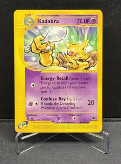 Pokemon Kadabra TCG 2002 Expedition Base Set Card 84/165 NM - Image 1