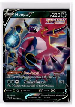 Hoopa V - SWSH176 SWSH: Sword & Shield Promo Cards Holo LP - Image 1