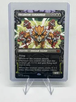 Triceraton Commander (Showcase) Teenage Mutant Ninja Turtles Regular - Image 1