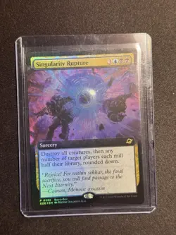 Buy-A-Box Promos Singularity Rupture (Extended Art) #398 MTG NM - Image 1