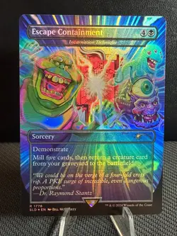 Escape Containment - Incarnation Technique (Rainbow Foil) Secret Lair Drop Foil - Image 1