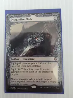 DRAGONFIRE BLADE FOIL SHOWCASE #324 - Image 1