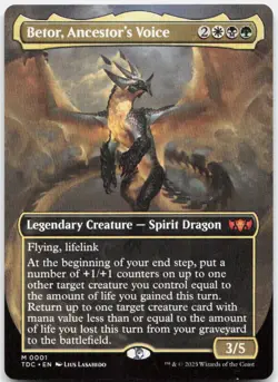 Betor, Ancestor's Voice (Borderless) *Regular* TDC 1 NM - Image 1