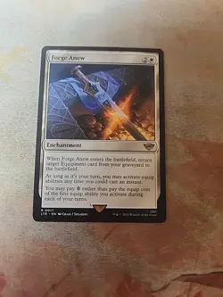 Forge Anew Universes Beyond The Lord Of The Rings MTG NM - Image 1