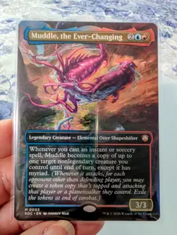 Muddle, the Ever-Changing (Borderless) Commander: Secrets of Strixhaven Regular - Image 1