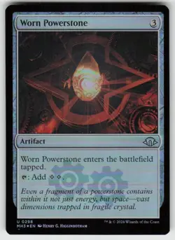 MTG - 01 Worn Powerstone 298 U Modern Horizons 3 - Image 1