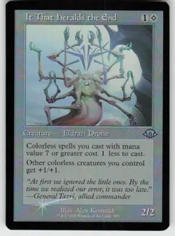 MTG - 01 It That Heralds the End (Retro Frame) 385 U Modern Horizons 3 - Image 1