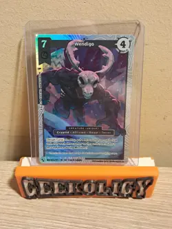 Metazoo Secret Shadows Wendigo 55/173 Creature (Unique) Rare 2 Star Foil - Image 1